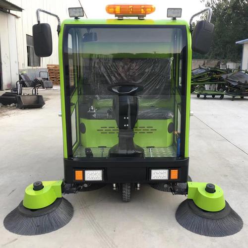 博锐环卫2000小型电动新能源道路清扫车物业小区环卫扫地车扫路车